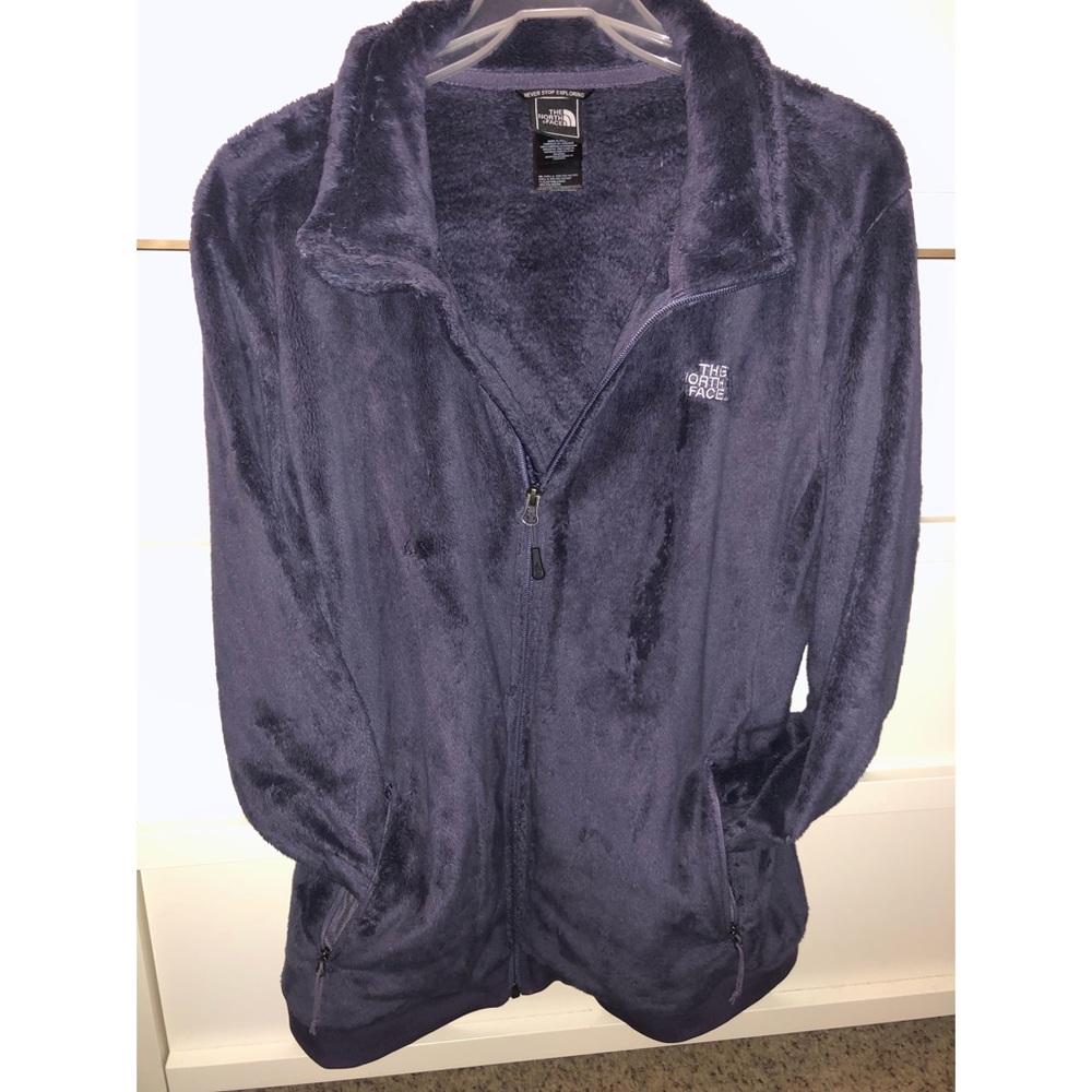 North Face Soft Zip-Up Jacket Size XL